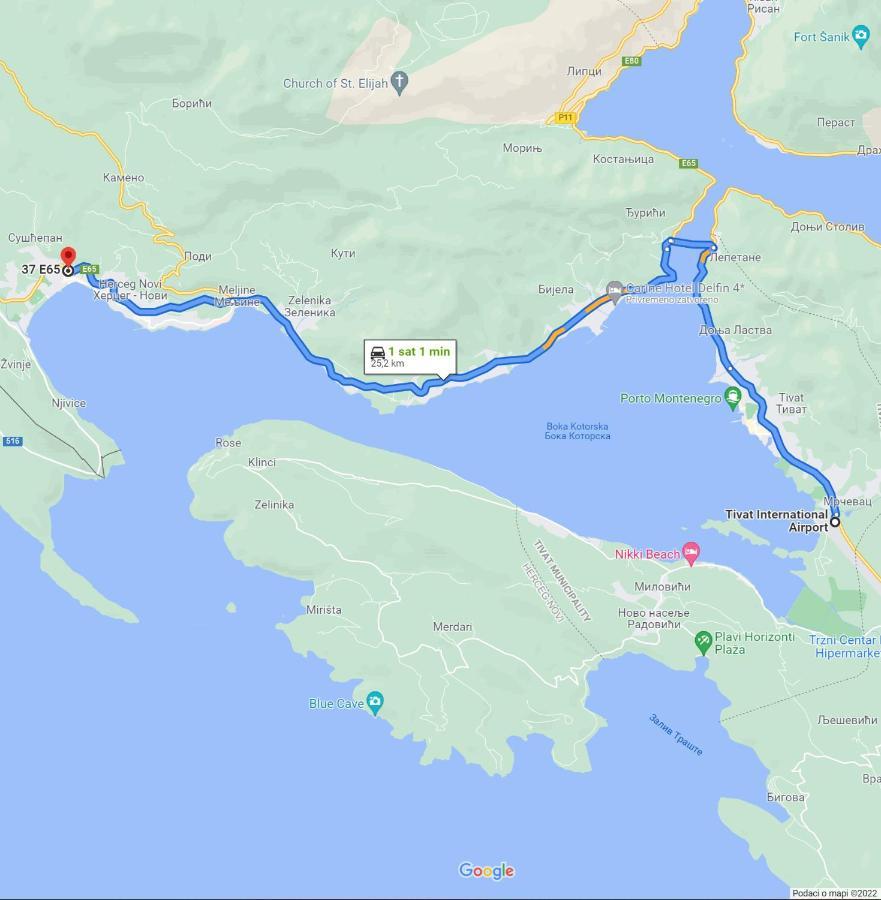 Dlx Apartman Adriatics Herceg Novi Ngoại thất bức ảnh